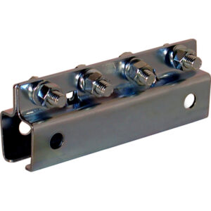 14 GA GALVANIZED TRACK JOINT