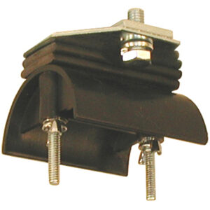 14 GA GALV END CLAMP WITH PLASTIC SADDLE