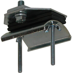 14 GA GALV END CLAMP WITH STEEL SADDLE