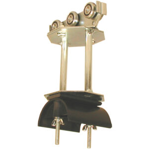 14 GA TOW TROLLEY GALV WITH PLASTIC SADDLE
