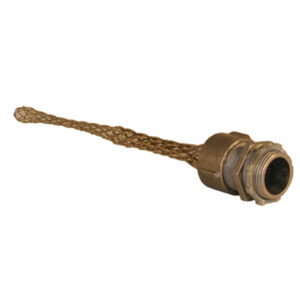 Wire Mesh Cord Grip with Connector and Bushing for (RP-4 only)