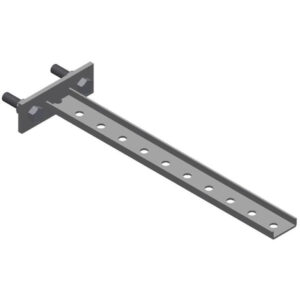 Steel Bracket – 10 Holes, 15-3/4″