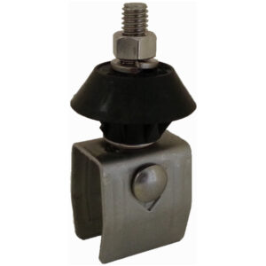 Stainless Steel Clamp Hanger and Insulator with Stainless Steel Hardware
