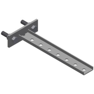 Steel Bracket – 7 Holes, 11-1/4″